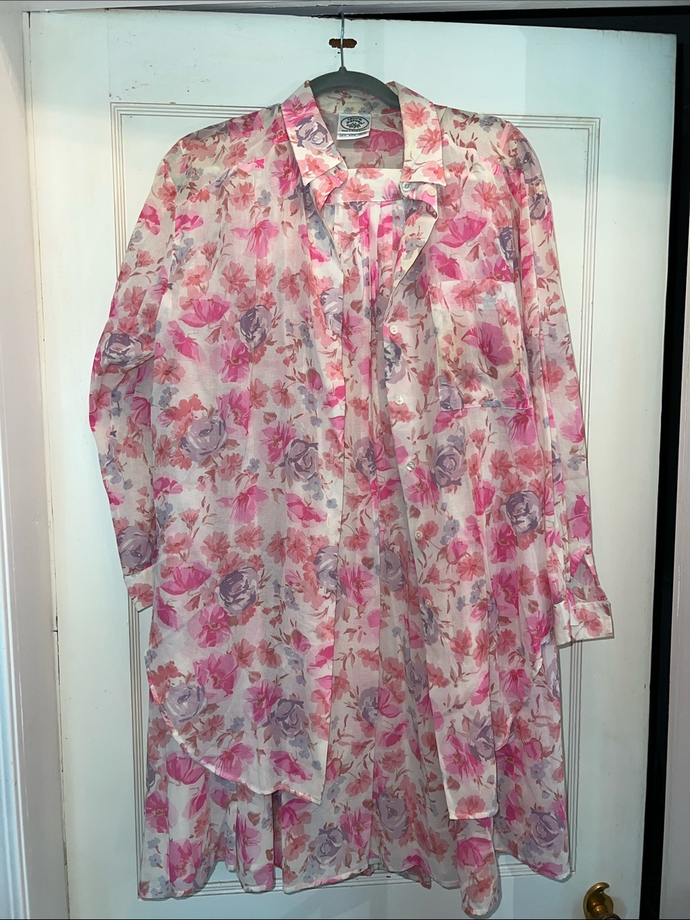 Vintage Laura Ashley Great Britain 2 piece set pleated skirt blouse
